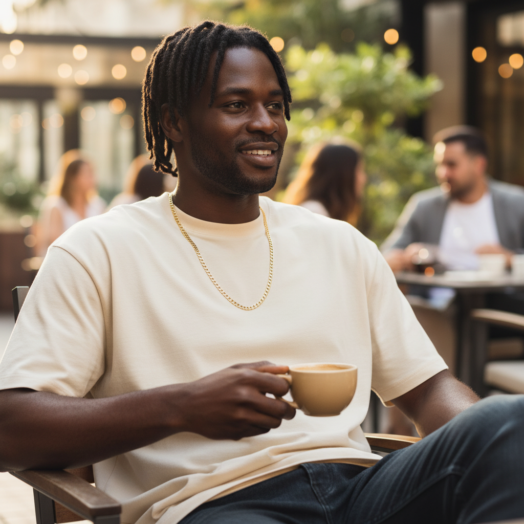 5mm 24" Flat Cuban Chain Necklace