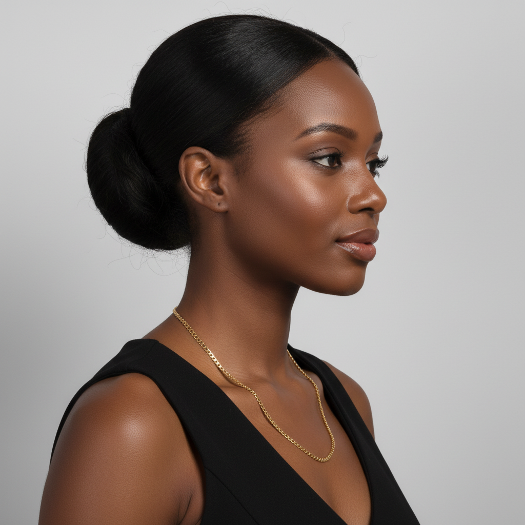 4mm 24" Flat Cuban Chain Necklace