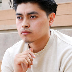 Mariner 4mm Gold Link Choker Chain 20" / 14K Gold Plated