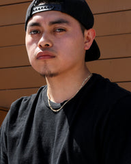 Figaro Link Choker Chain 18" Inches 3mm / 14k Gold Plated