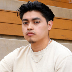 6mm Figaro Link Choker Chain 20" / 925 Silver Plated