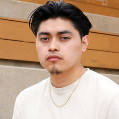 3.5mm Gold Cuban Link Choker Chain 20" Inches / 14K Gold Plated