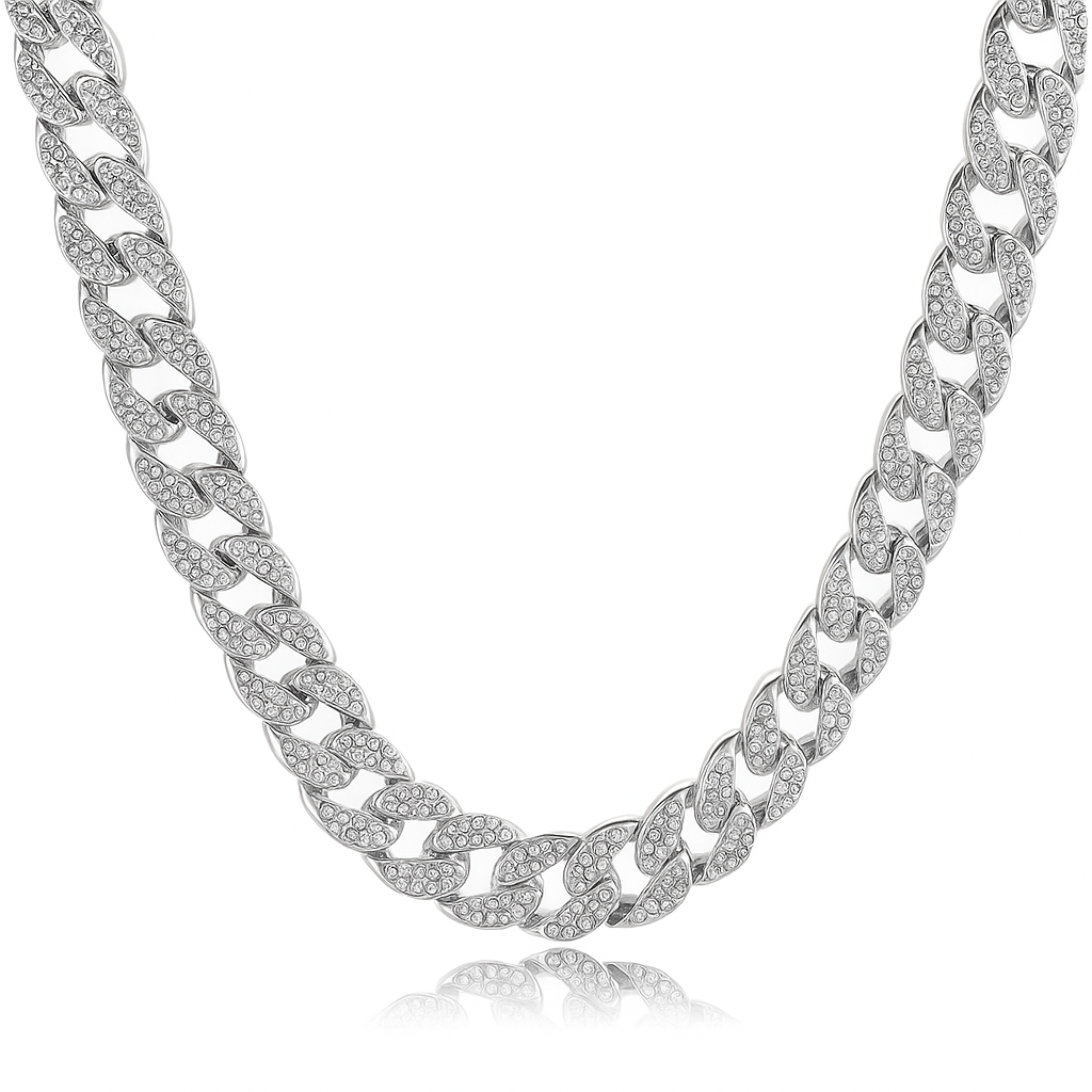 FULLY ICED OUT 18"-30" (Silver)