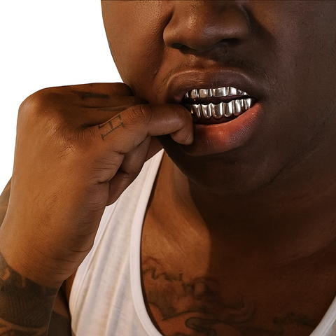 GRILLZ SET BLINGKINGSTAR PLAIN
