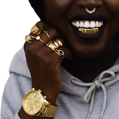 GRILLZ SET BLINGKINGSTAR PLAIN