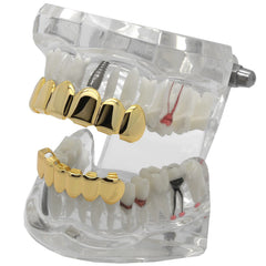 GRILLZ SET GOLD PLAIN