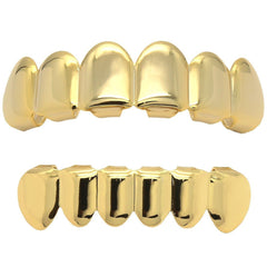 GRILLZ SET GOLD PLAIN