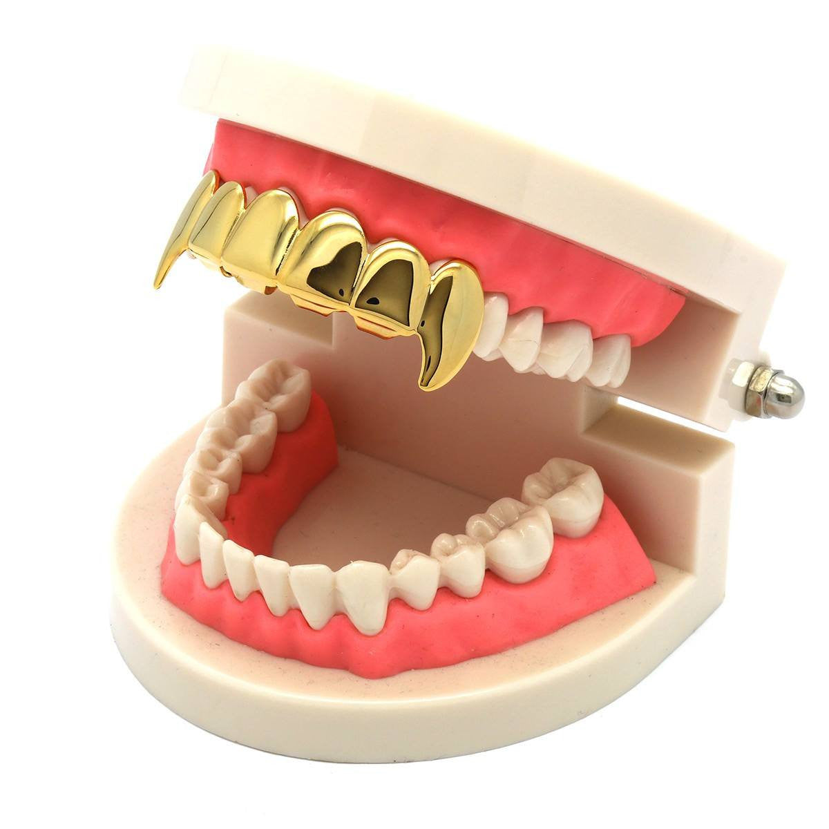GOLD GRILLZ TOP FANG