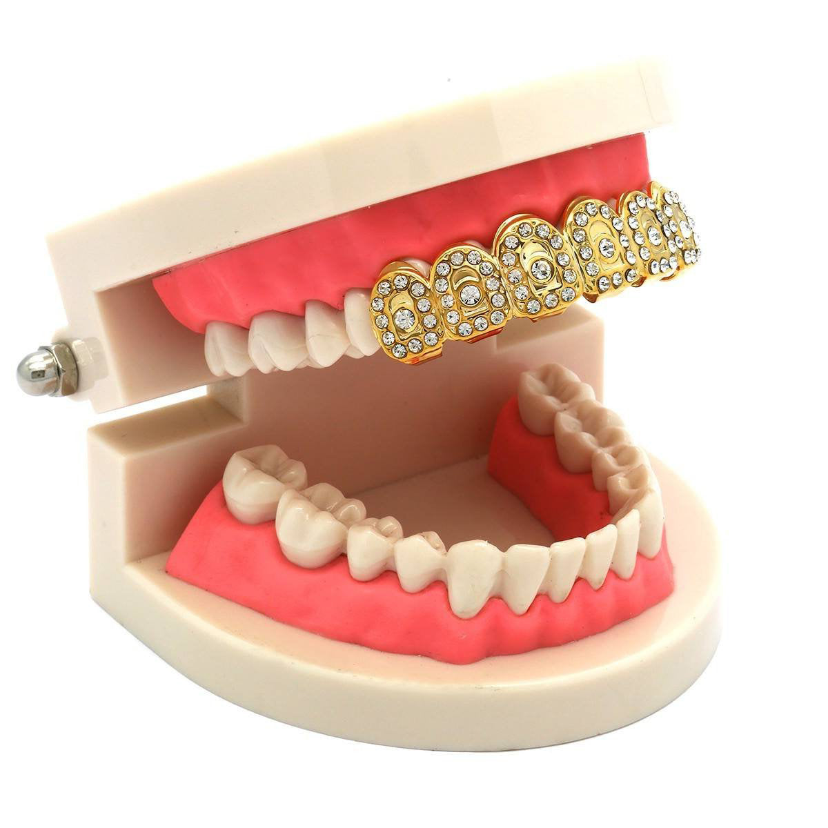 GOLD TOP GRILLZ HEARTS