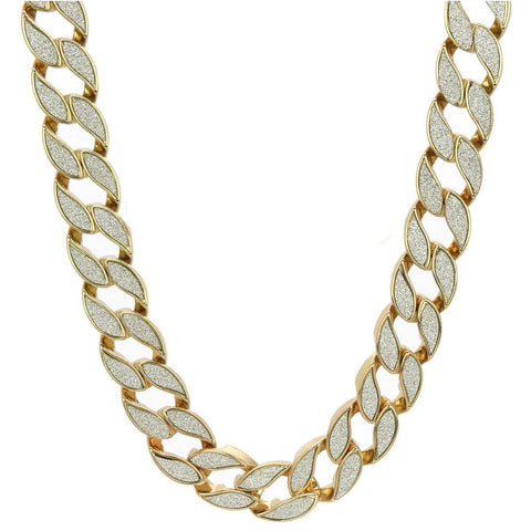 GOLD STARDUST CHAIN Cuban