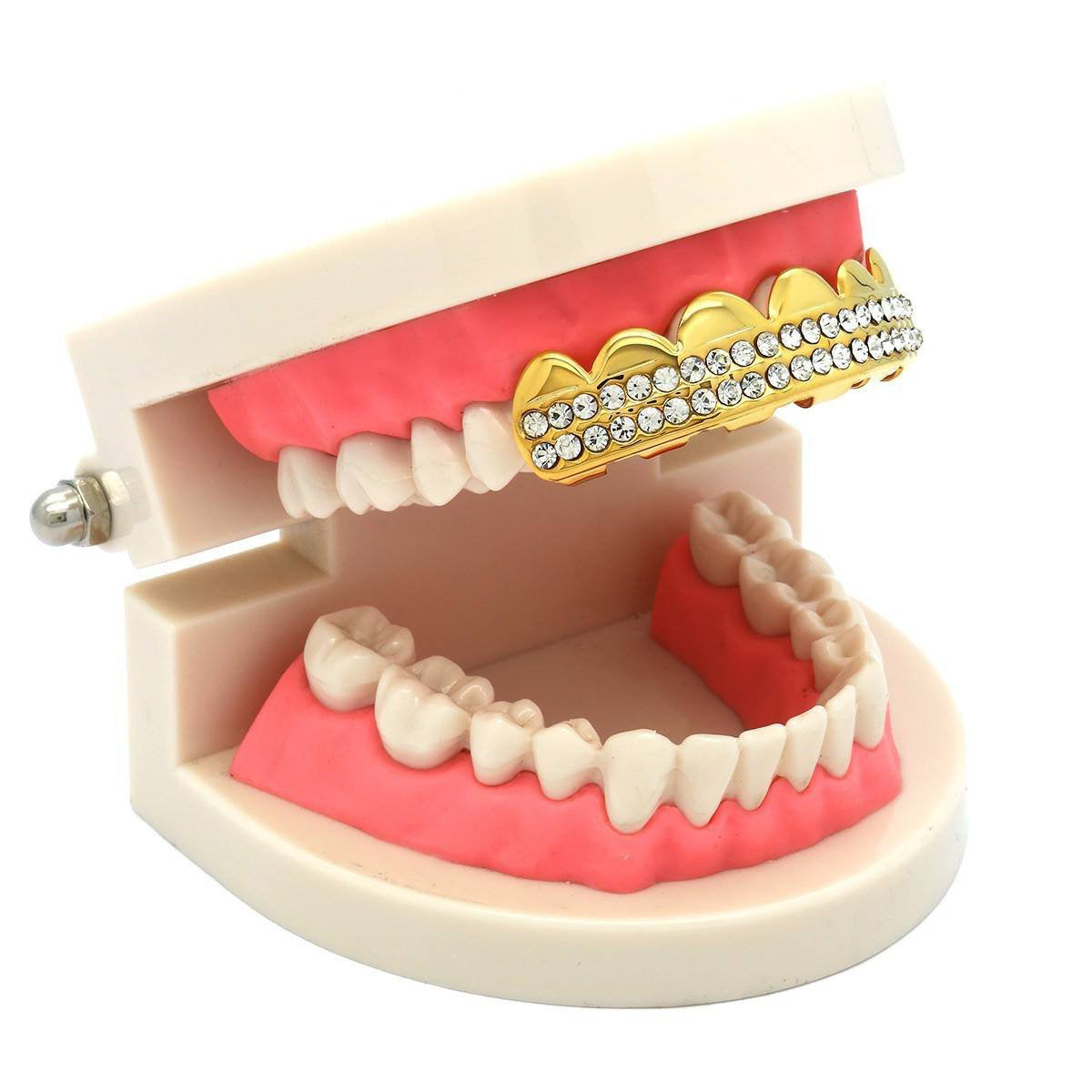 GOLD TOP GRILLZ 2 ROW