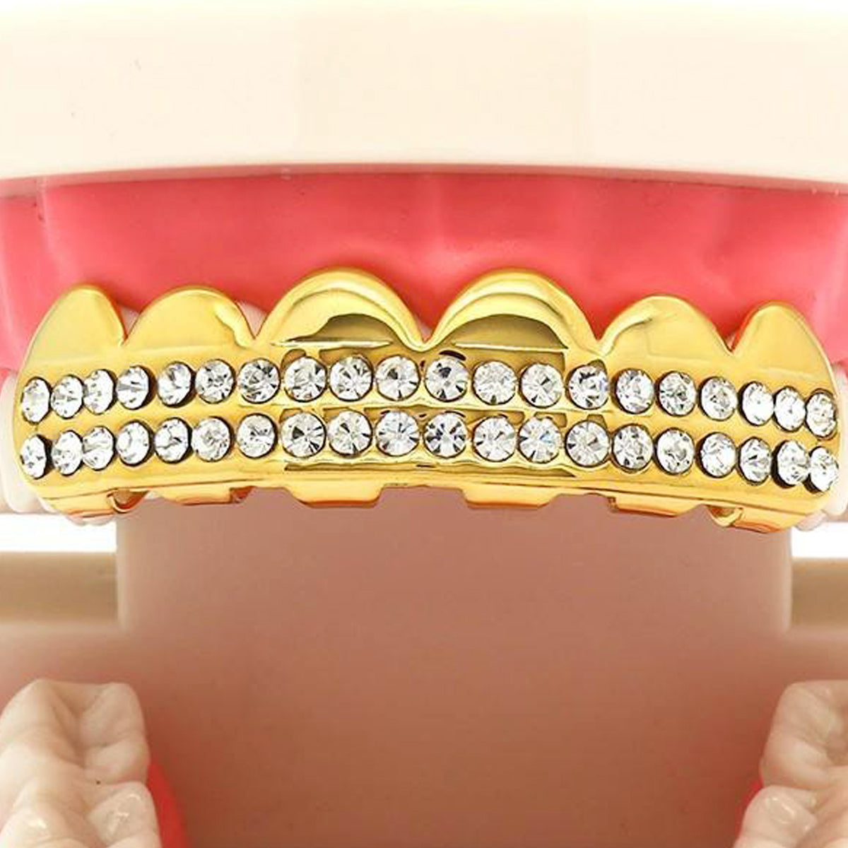 GOLD TOP GRILLZ 2 ROW