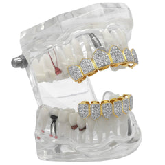 GRILLZ SET 2-TONE CZ
