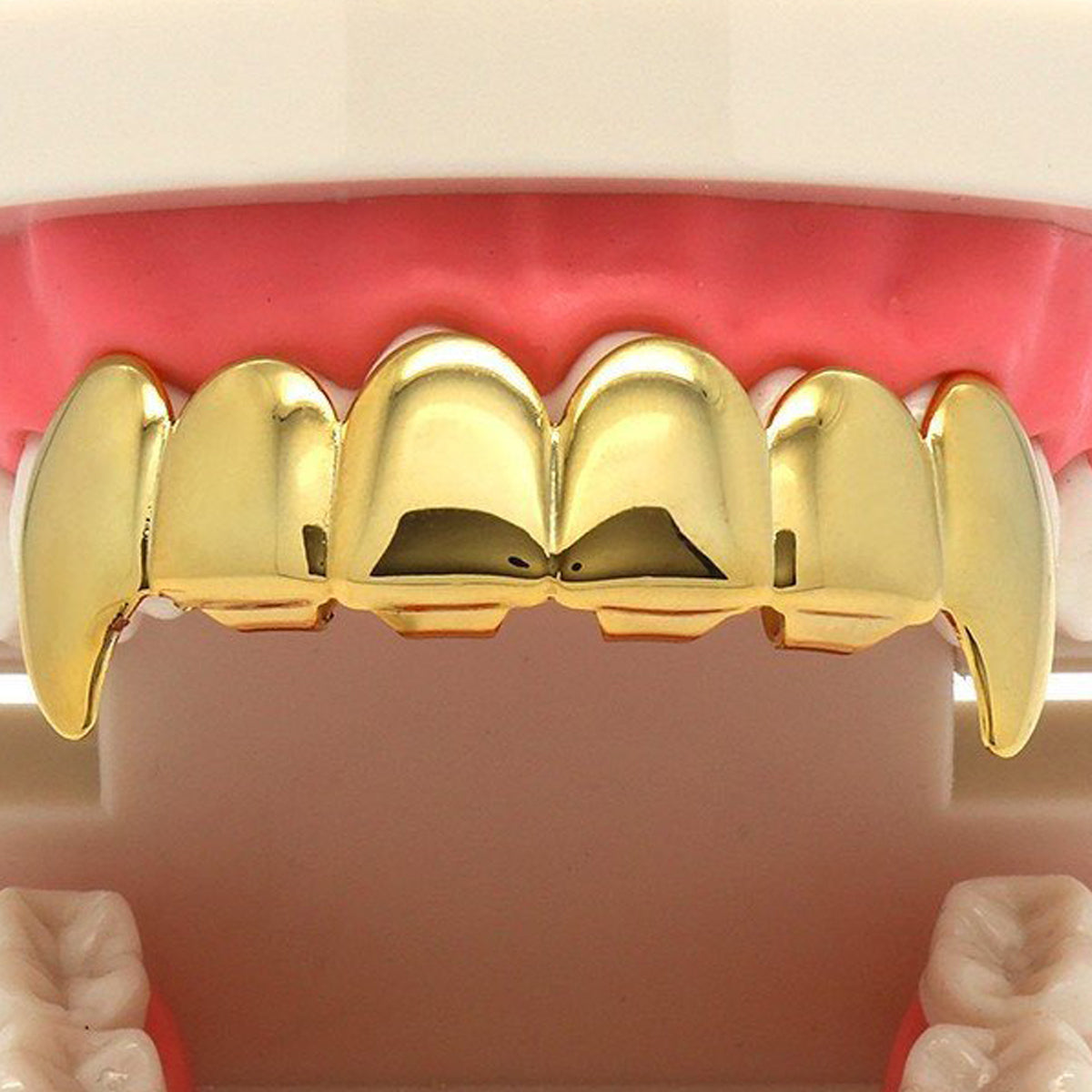 GOLD GRILLZ TOP FANG