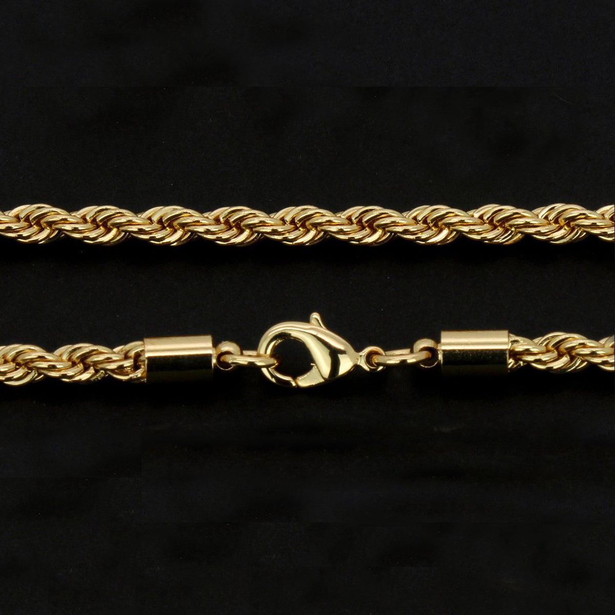 Gold Rope Chain 24"