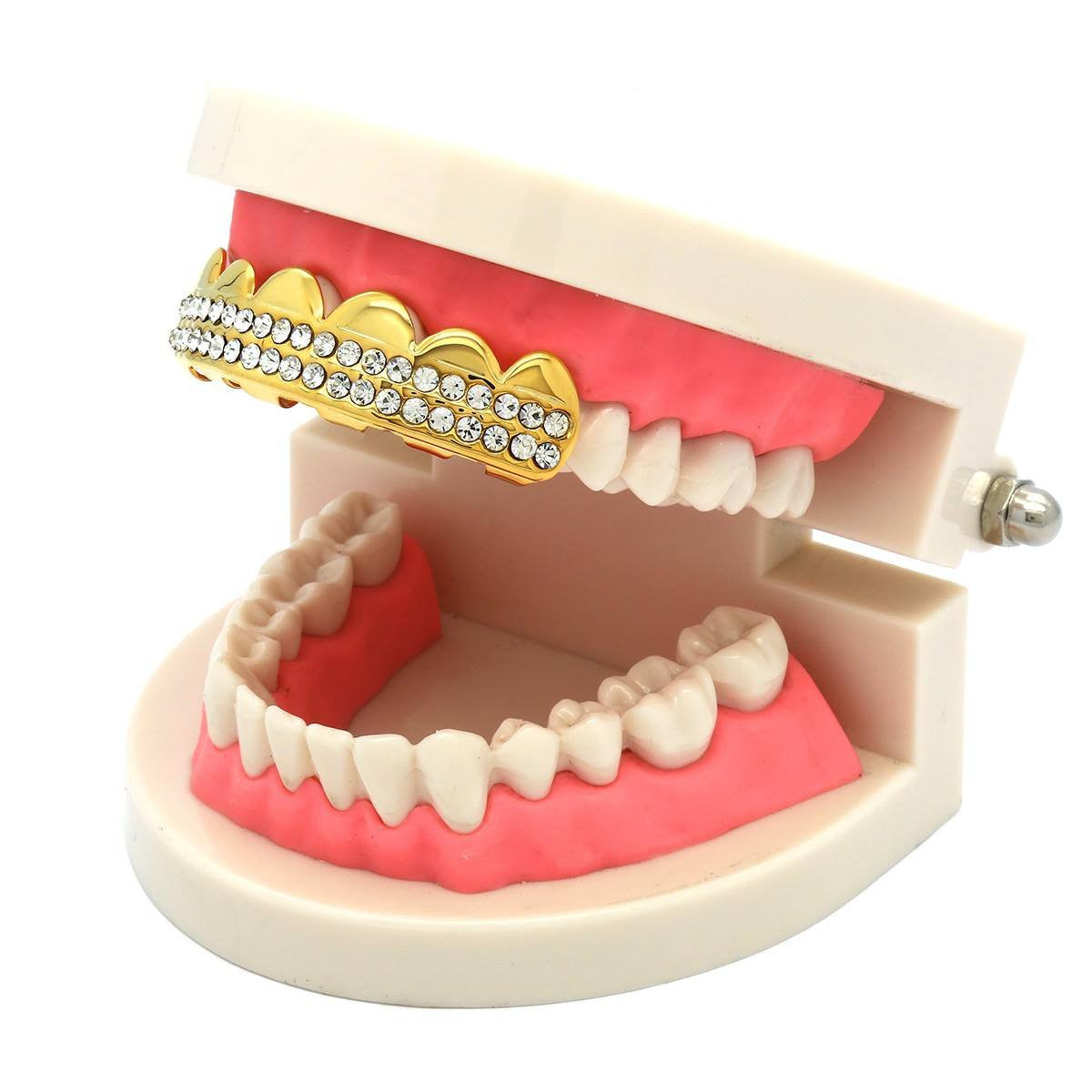 GOLD TOP GRILLZ 2 ROW