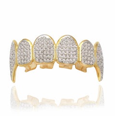 GRILLZ SET PREMIUM MICROPAVE  2-TONE FANG