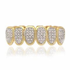 GRILLZ SET PREMIUM MICROPAVE  2-TONE FANG