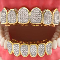 GRILLZ SET PREMIUM MICROPAVE 2-TONE