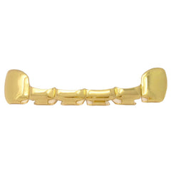 GRILLZ SET GOLD FANG  PLAIN HALF