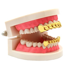 GRILLZ SET GOLD CUBAN PLAIN