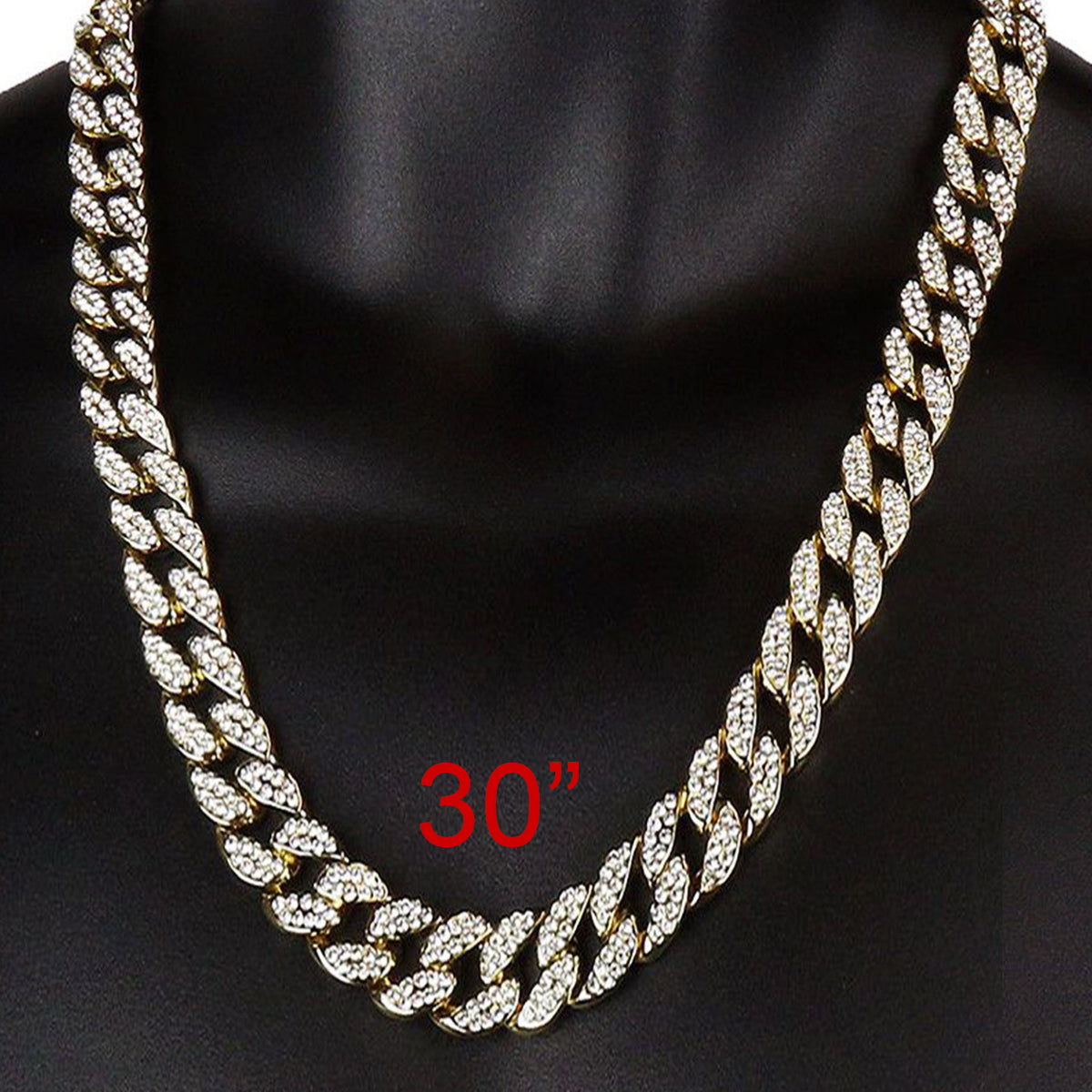 FULLY ICED OUT 14"-30"