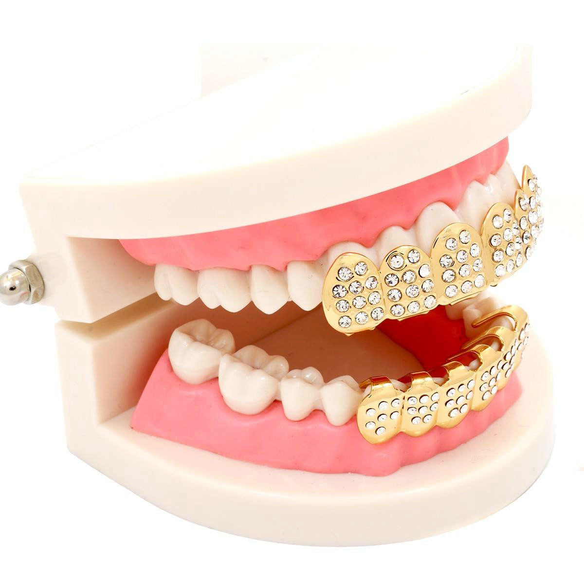 GRILLZ SET BlingKingStar CZ ROUND