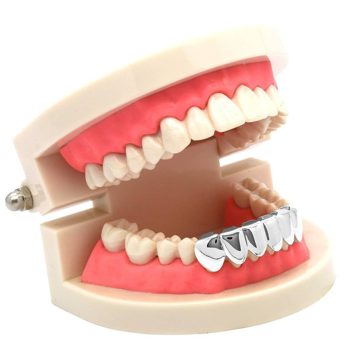 SILVER BOTTOM GRILLZ