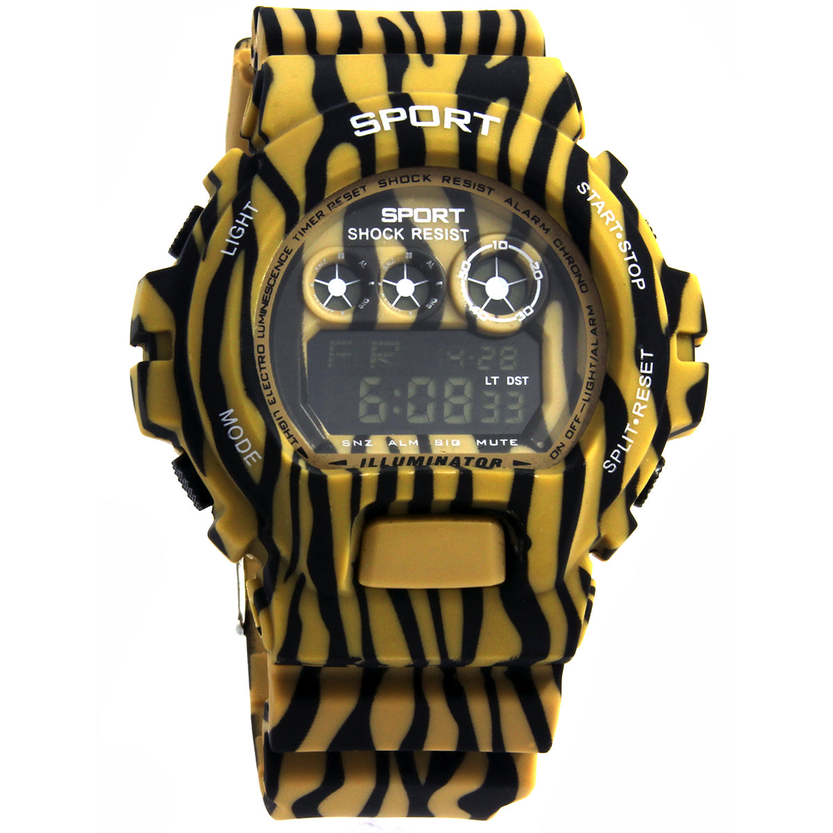 Yellow Green Shock Watch