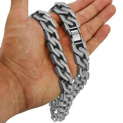 SQUARED STARDUST CHAIN