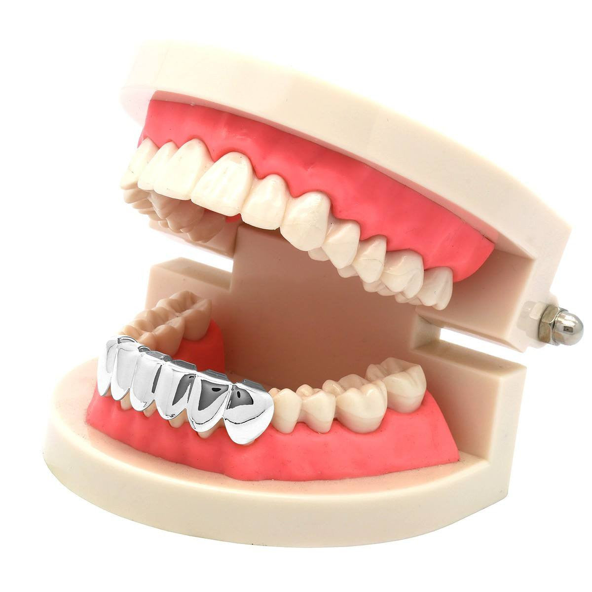 SILVER BOTTOM GRILLZ