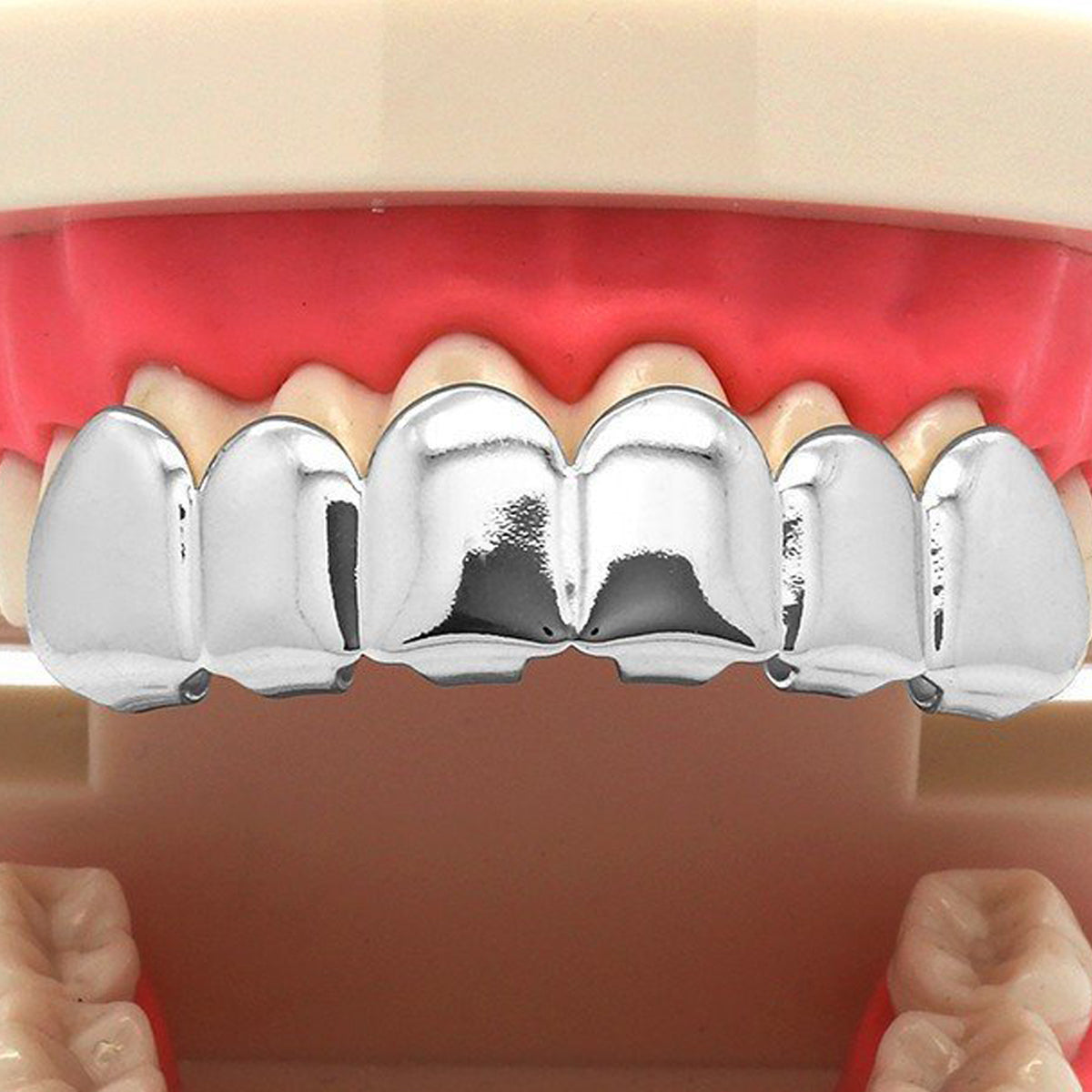 SILVER TOP GRILLZ
