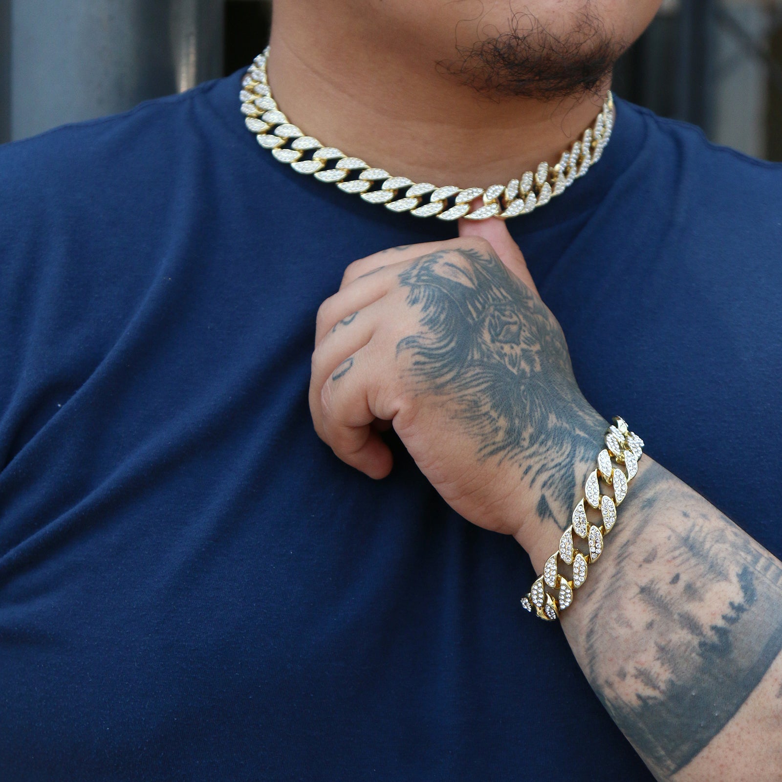 FULLY ICED OUT 18"-30" (Gold)