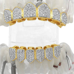GRILLZ SET 2-TONE CZ