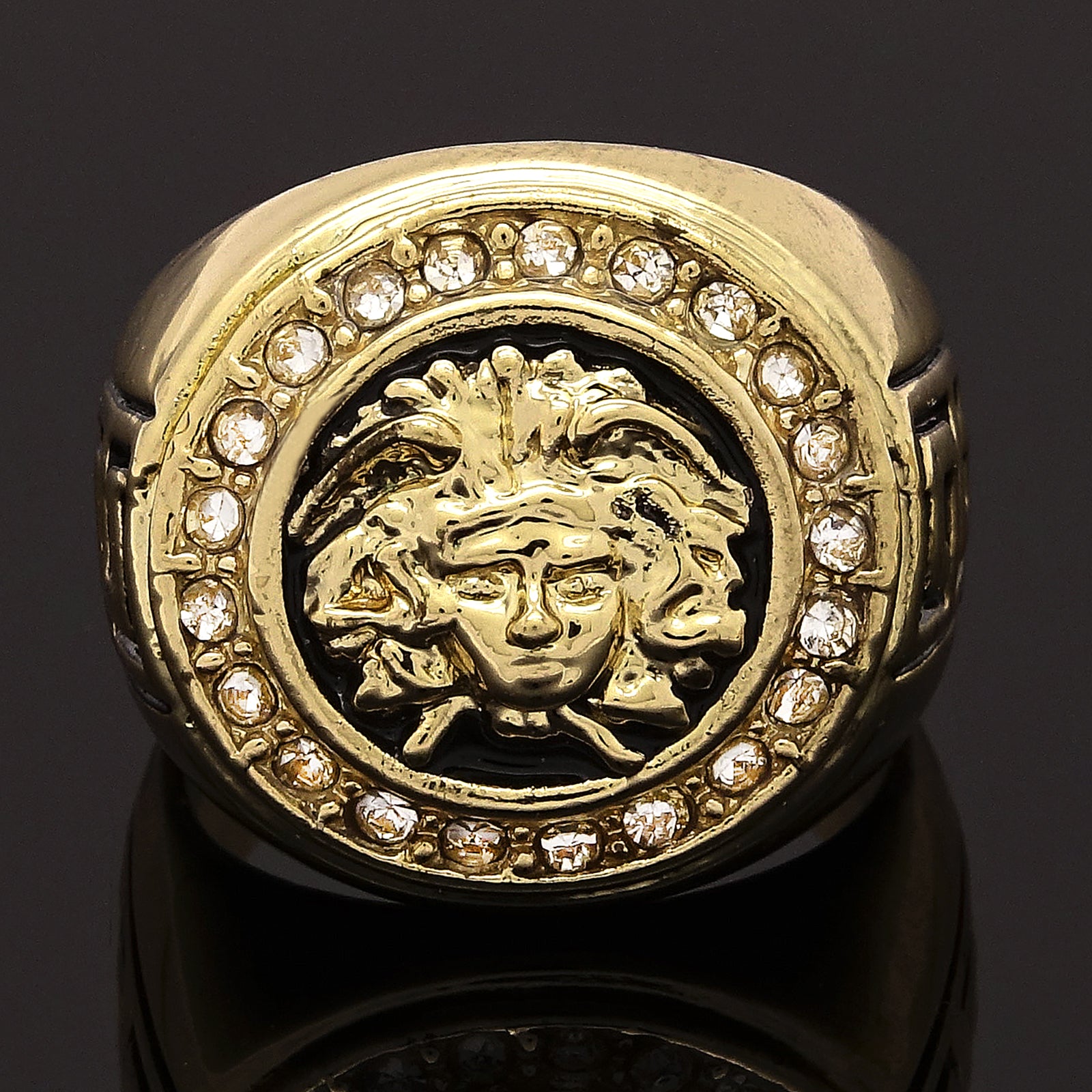 Gold MEDUSA FACE