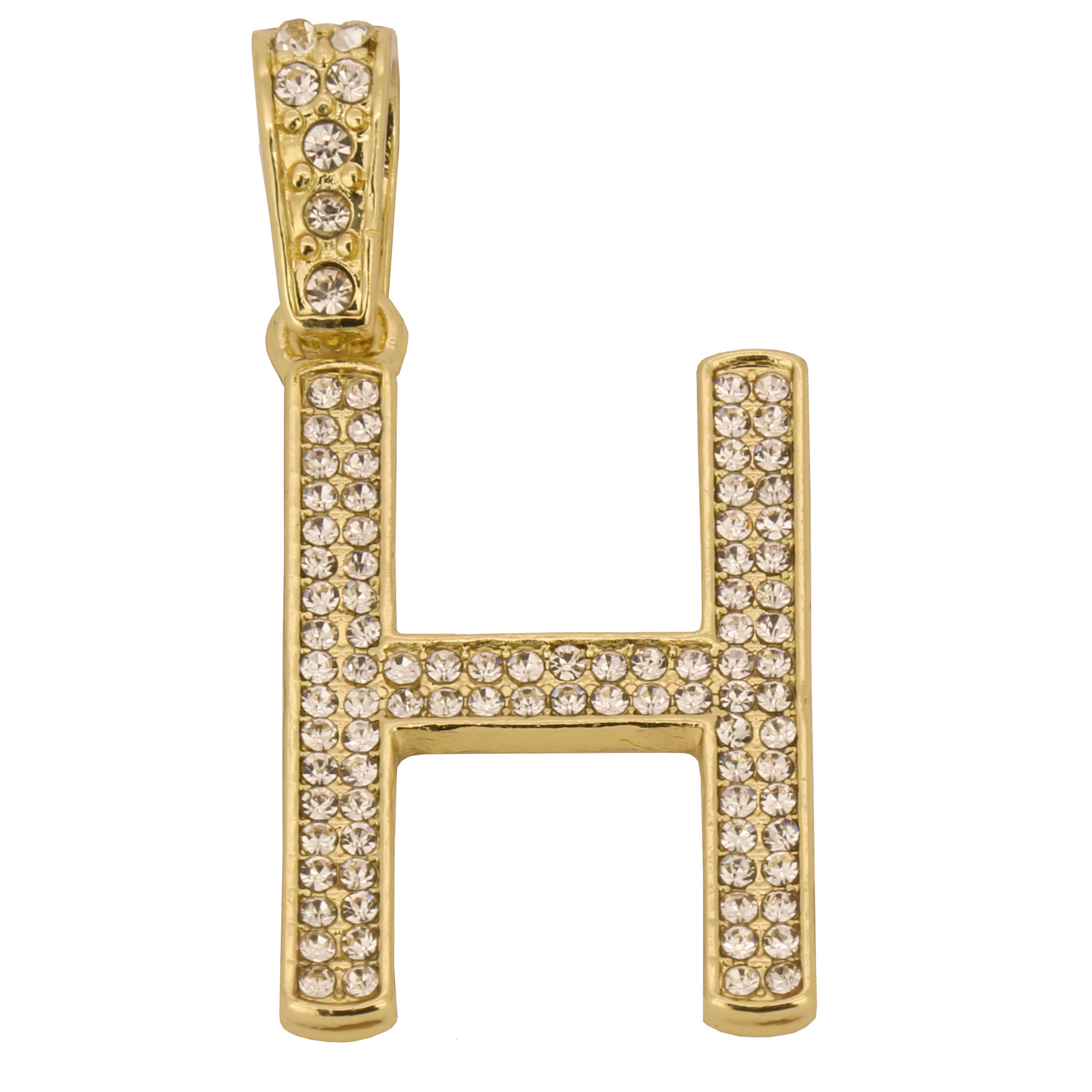 CUBAN CHAIN ALPHABET PENDANT A-Z