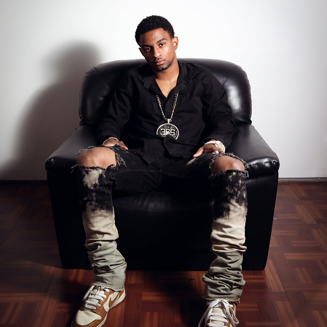 XXL 14k 365 Medallion Hustle Pendant 14mm Cuban Chain