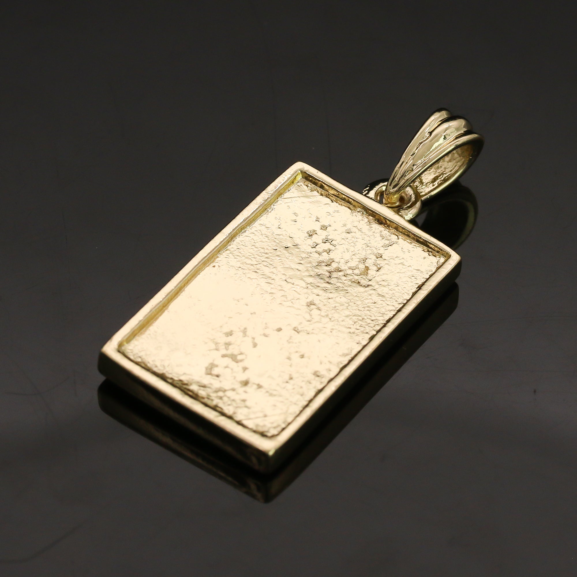 14k Gold Plated Hip-Hop Cz SUP Pendant 20" Choker Rope Chain Necklace