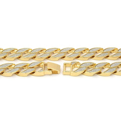 GOLD STARDUST CHAIN Cuban