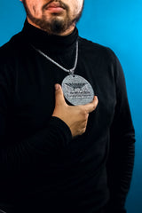 LAST SUPPER PENDANT 20" TENNIS CHAIN WITH GOLD
