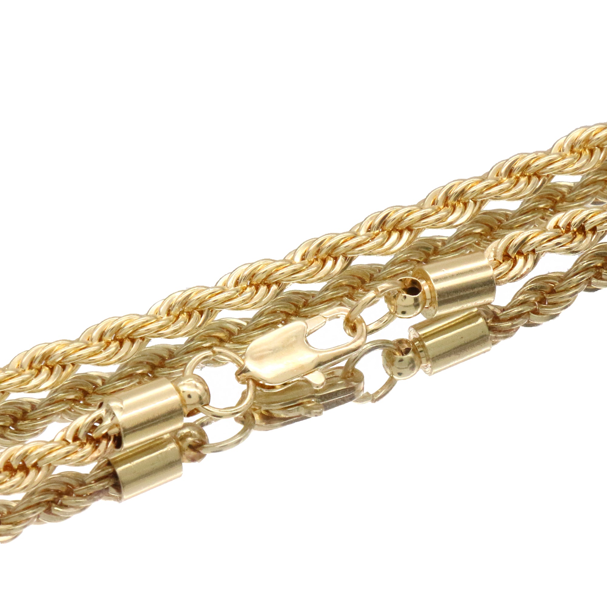 Young CEO Iced Pendant 24" Inch 4mm Rope Chain