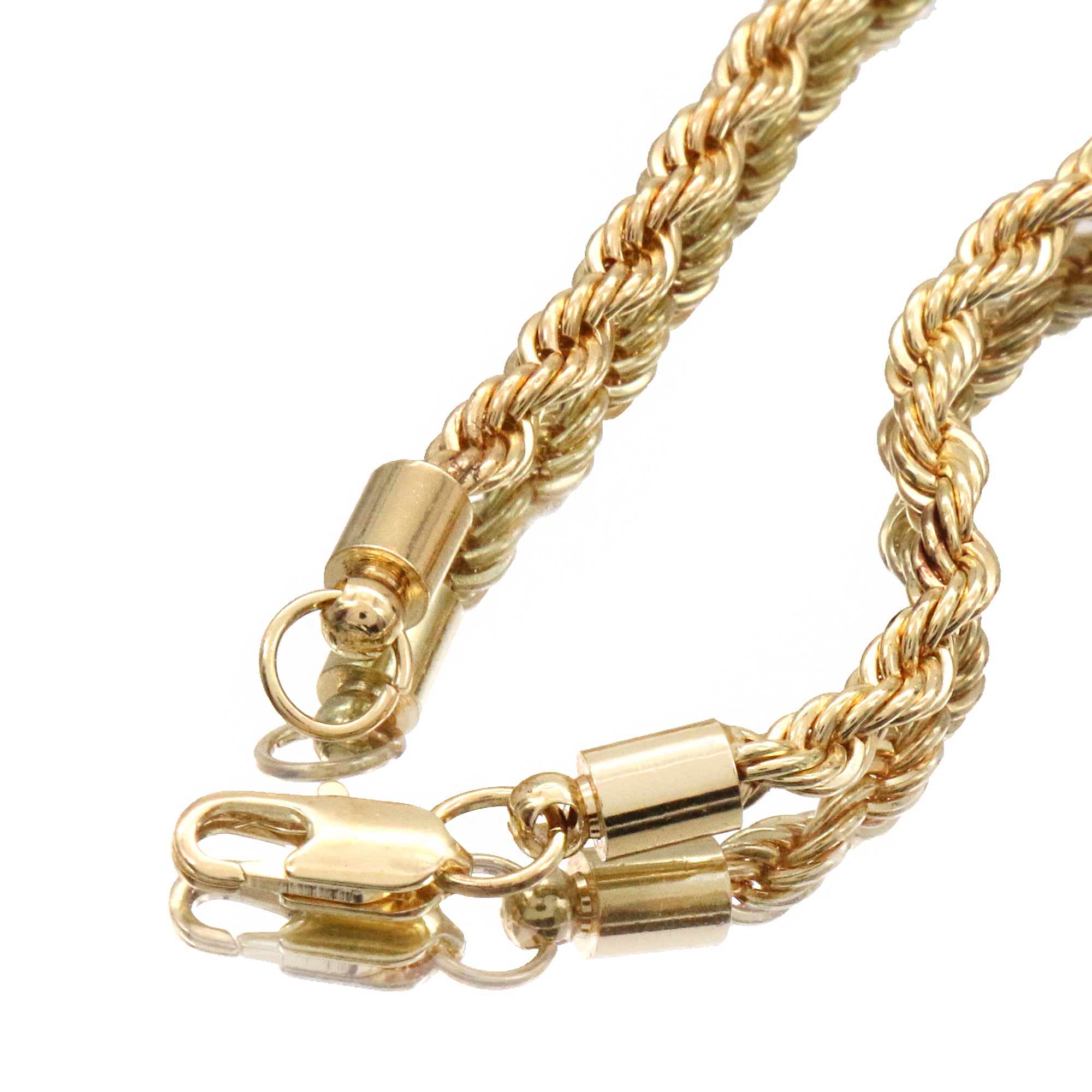 Young CEO Iced Pendant 24" Inch 4mm Rope Chain