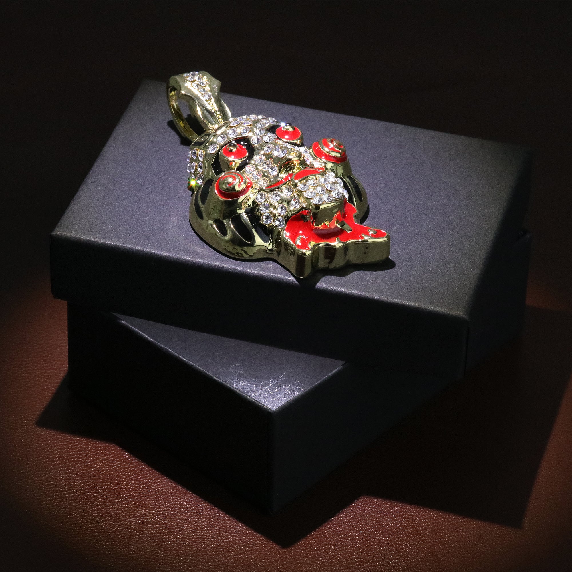 Iced "Jigsaw"69" Pendant Only Jewelry Hip Hop Style 18k Gold Plated