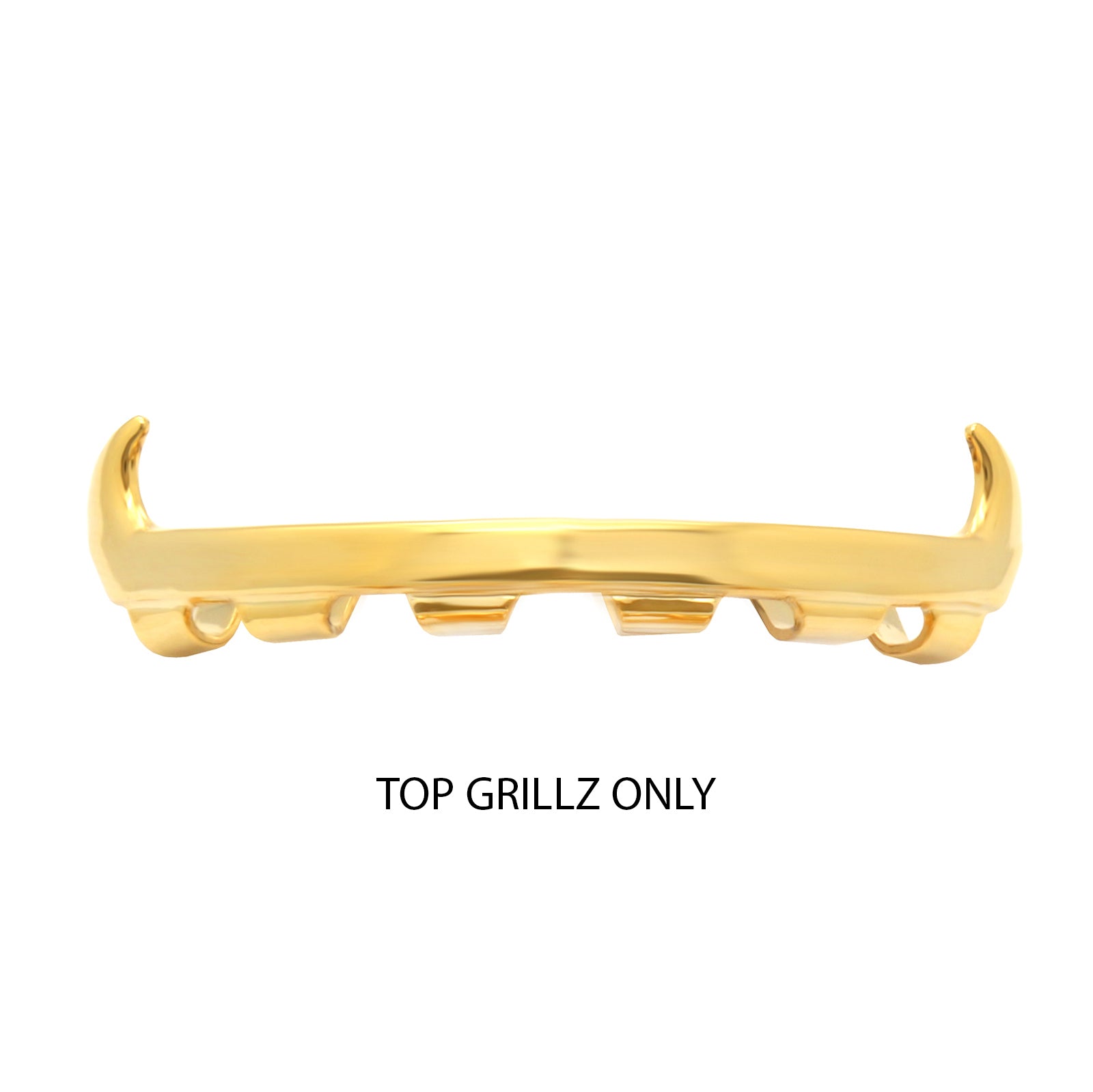 GRILLZ SET GOLD SLIM PLAIN FANG