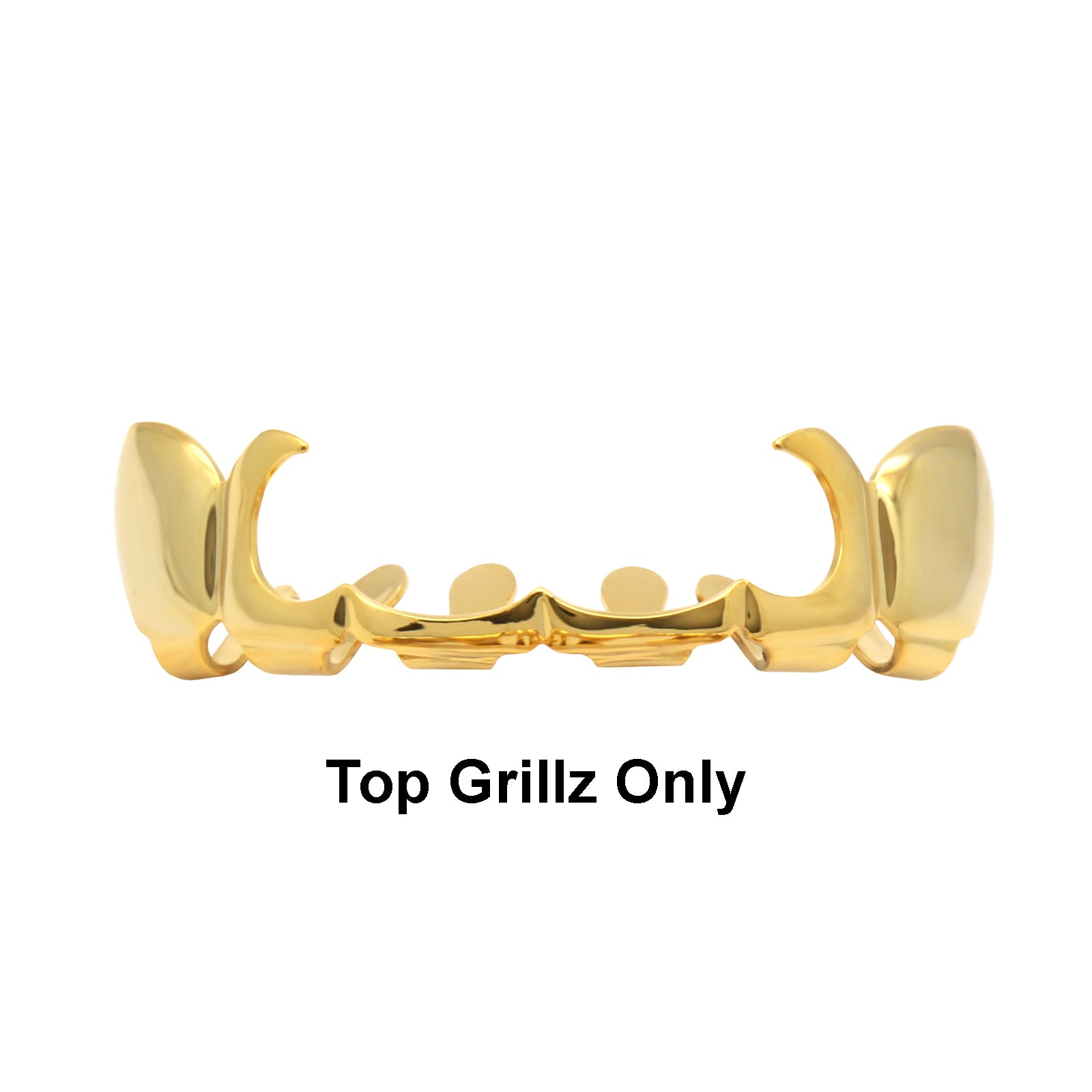 GRILLZ SET GOLD SICKLE PLAIN