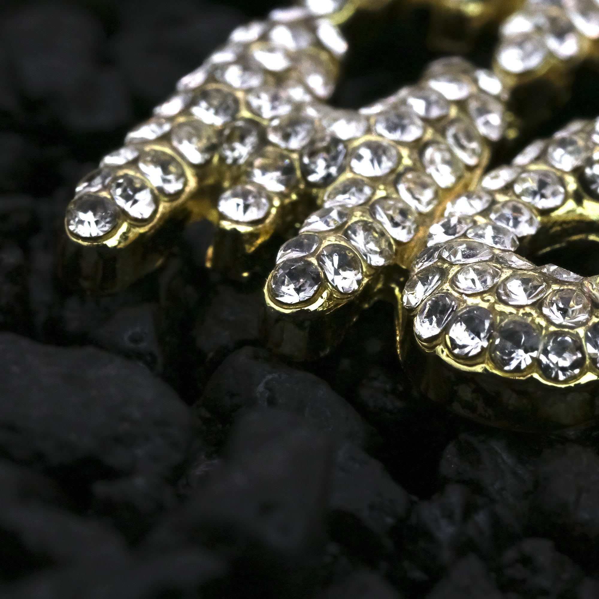 Copy of Hip Hop Iced Lab Diamond 18k Gold Plated Money Moves Charm Pendant