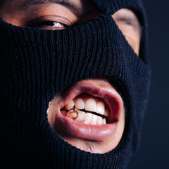 Single Tooth Iced 18k Gold Plated