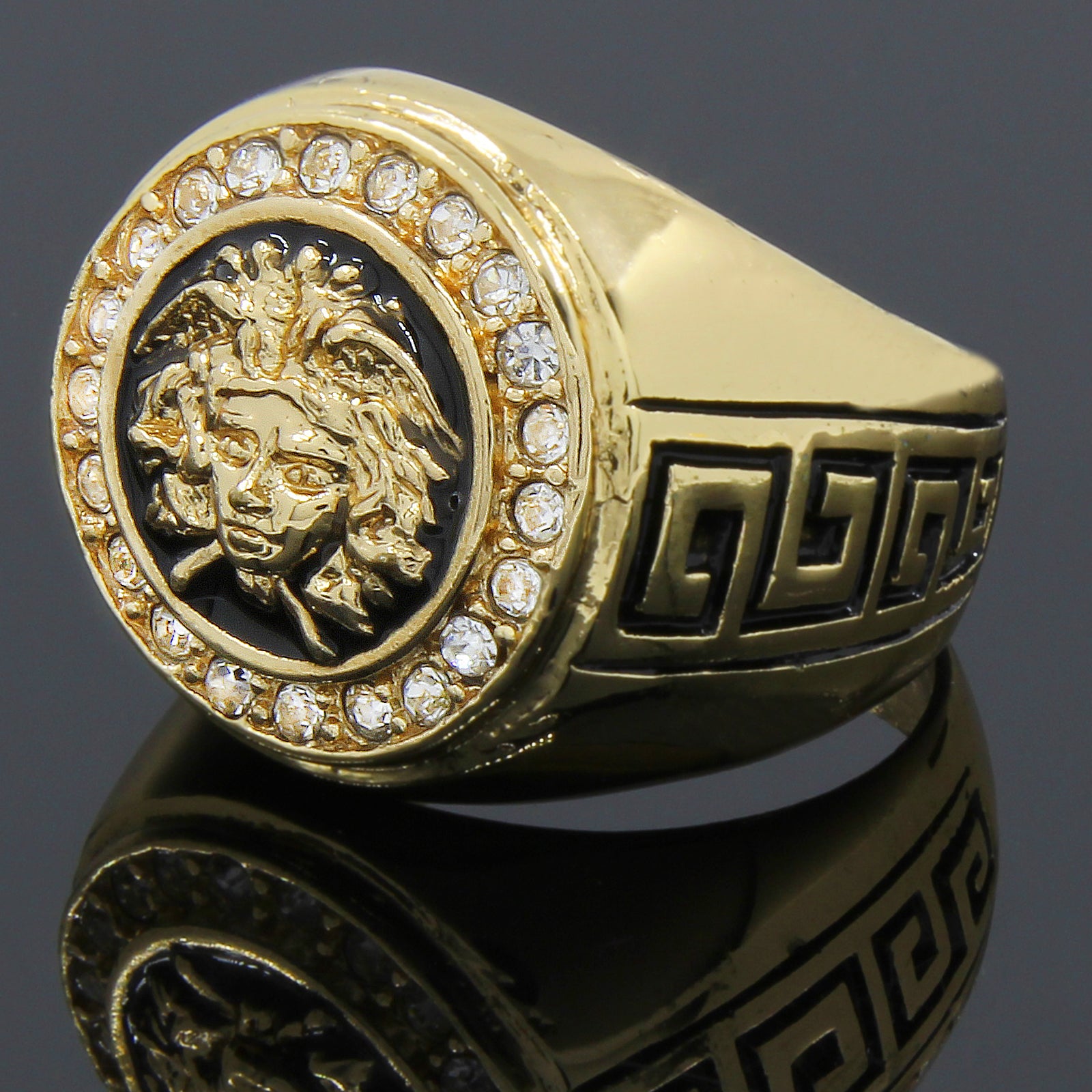 Gold MEDUSA FACE