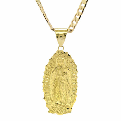 VIRGIN MARY GUADALUPE LARGE PENDANT