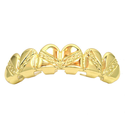 GOLD TOP GRILLZ ZIG ZAG